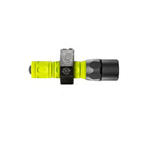 SureFire G2X Tactical Single-Output LED Flashlight With Black Jack Helmet Mount - 200 Lumens - Fire Rescue Edition - Florescent Yellow