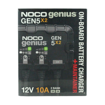 NOCO GEN5X2 2-Bank 10A Onboard Battery Charger