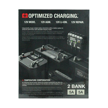 NOCO GEN5X2 2-Bank 10A Onboard Battery Charger