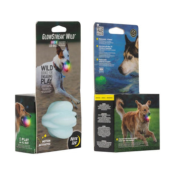 Nite Ize GlowStreak Wild LED Ball - Disc-O - (GSBW-07-R8)