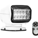 GoLight GT LED Permanent Mount Spotlight with Wireless Handheld Remote - Available in White (20004GT) or Black (20514GT)