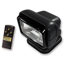 Golight GT Halogen Permanent Mount Spotlight with Wireless Handheld Remote - Available in White (2000GT) or Black (2051GT)