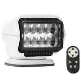 GoLight Stryker ST LED Portable Mount Spotlight with Wireless Handheld Remote and Magnetic Base - White - (30005)