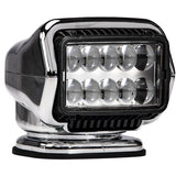 GoLight Stryker ST LED Portable Mount Spotlight with Wireless Handheld Remote and Magnetic Base - Chrome