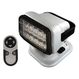 GoLight GT LED Portable Mount Spotlight with Wireless Handheld Remote and Magnetic Shoe - Available in White (79014GT) or Black (79514GT)