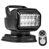 GoLight GT LED Portable Mount Spotlight with Wireless Handheld Remote and Magnetic Shoe - Available in White (79014GT) or Black (79514GT)