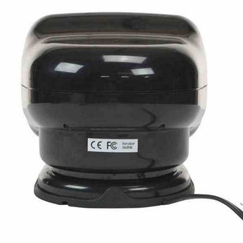 GoLight Stryker ST LED Permanent Mount Spotlight with Wireless Handheld or Hardwired Dash Mount Remote - Black, White, and Chrome with Choice of Hardwired or Wireless Remote