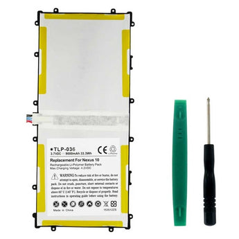 Empire GT-P8110 3.7V 9000mAh Lithium Polymer (Li-Poly) Battery for Google Nexus 10