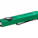 Olight Arkfeld Pro Rechargeable LED Flashlight - 1300 Lumens - Cool White or Neutral White LED - 365nm UV - 520nm Green Laser - Uses Built-in 1500mAh Li-Poly Battery Pack - Black and Additional Colors