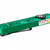 Olight Arkfeld Pro Rechargeable LED Flashlight - 1300 Lumens - Cool White or Neutral White LED - 365nm UV - 520nm Green Laser - Uses Built-in 1500mAh Li-Poly Battery Pack - Black and Additional Colors