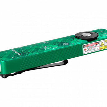 Olight Arkfeld Pro Rechargeable LED Flashlight - 1300 Lumens - Cool White or Neutral White LED - 365nm UV - 520nm Green Laser - Uses Built-in 1500mAh Li-Poly Battery Pack - Black and Additional Colors