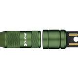Olight iMini 2 Rechargeable LED Keylight - 50 Lumens - Uses Built-in 3.7V 80mAh Li-ion Battery Pack - Multiple Color Options