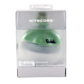 Nitecore Bubble All-Purpose LED Lantern - 100 Lumens - Uses 3 x AAA (included) or 1 x HLB-1300 Li-ion Battery Pack - White, Yellow, Green, Purple, or Pink