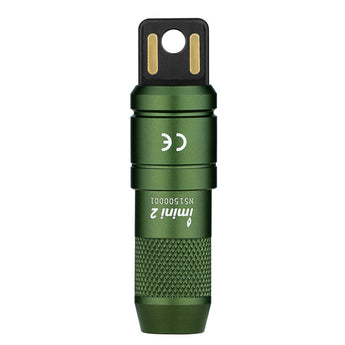 Olight iMini 2 Rechargeable LED Keylight - 50 Lumens - Uses Built-in 3.7V 80mAh Li-ion Battery Pack - Multiple Color Options
