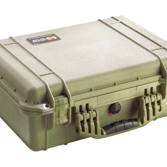 Pelican 1520 Medium Watertight Case With Foam - Black, Orange, Silver, Green, or Yellow