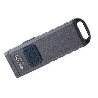 MecArmy SGN1 Rechargeable Keychain Flashlight - CREE XP-G2 S5 - 530 Lumens - Includes Built-In 230mAh Li-ion Battery Pack - Black, Stonewashed, or Gray