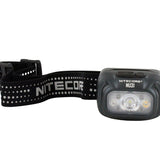 Nitecore NU31 USB-C Rechargeable LED Headlamp - 550 Lumens - Uses Built-in 1800mAh Li-ion Battery Pack - Grey, Blue, or Orange