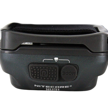 Nitecore NU31 USB-C Rechargeable LED Headlamp - 550 Lumens - Uses Built-in 1800mAh Li-ion Battery Pack - Grey, Blue, or Orange
