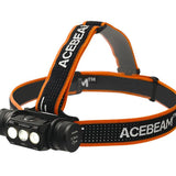 Acebeam H50 2.0 USB-C Rechargeable Wide Beam LED Headlamp - High CRI LED - 2000 Lumens - Includes 1 x 18650