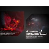 Nitecore HA13 USB-C Rechargeable LED Headlamp - 350 Lumens - Includes 3 x AAA