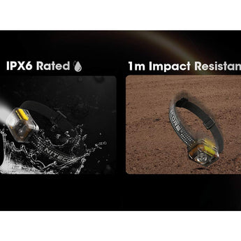 Nitecore HA13 USB-C Rechargeable LED Headlamp - 350 Lumens - Includes 3 x AAA