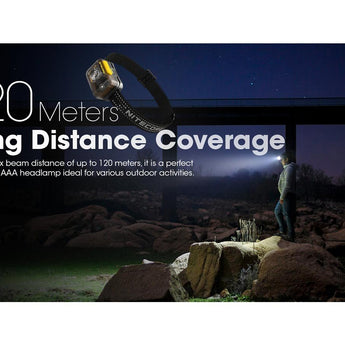 Nitecore HA13 USB-C Rechargeable LED Headlamp - 350 Lumens - Includes 3 x AAA