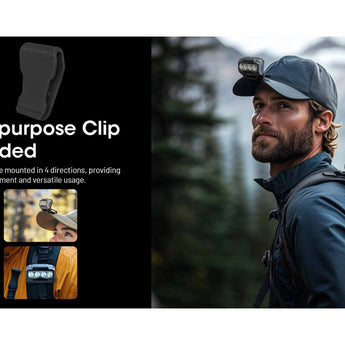 Nitecore HA23-UHE LED Headlamp - 600 Lumens - Uses 3 x AAA (Included) or HLB1500 Li-Ion Battery Pack - Black, Green, or Blue