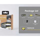 Nitecore HA23-UHE LED Headlamp - 600 Lumens - Uses 3 x AAA (Included) or HLB1500 Li-Ion Battery Pack - Black, Green, or Blue