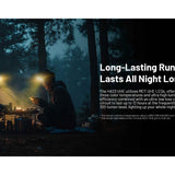 Nitecore HA23-UHE LED Headlamp - 600 Lumens - Uses 3 x AAA (Included) or HLB1500 Li-Ion Battery Pack - Black, Green, or Blue