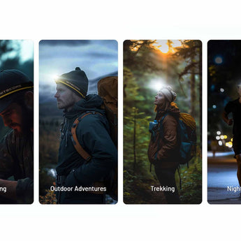 Nitecore HA23-UHE LED Headlamp - 600 Lumens - Uses 3 x AAA (Included) or HLB1500 Li-Ion Battery Pack - Black, Green, or Blue