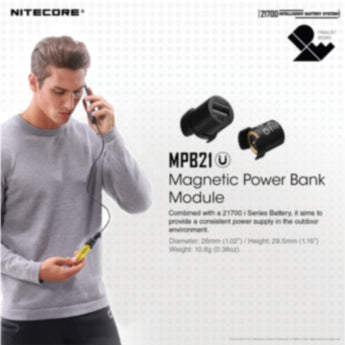 Nitecore MPB21 Magnetic Charger and Powerbank
