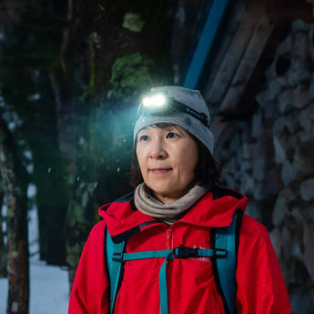 Ledlenser HF6R Core Rechargeable LED Headlamp - 800 Lumens - Uses 3.7V 7.4Wh Li-ion Battery Pack - Black, White, Blue, or Red