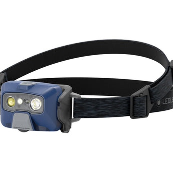 Ledlenser HF6R Core Rechargeable LED Headlamp - 800 Lumens - Uses 3.7V 7.4Wh Li-ion Battery Pack - Black, White, Blue, or Red
