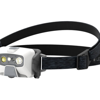 Ledlenser HF6R Core Rechargeable LED Headlamp - 800 Lumens - Uses 3.7V 7.4Wh Li-ion Battery Pack - Black, White, Blue, or Red