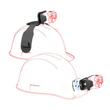 Ledlenser 502802 HF8R Work Rechargeable LED Headlamp - 1600 Lumens - Uses 3.7V 13.69Wh Li-ion Battery Pack - Yellow