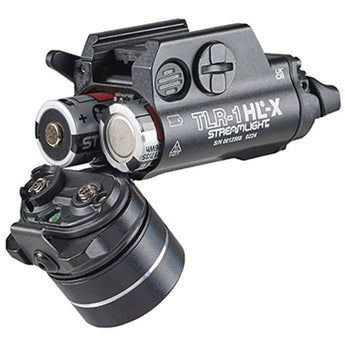 Streamlight 69501 TLR-1 HL-X USB - 1500 Lumens - Includes 2 x SL-B9 Battery Pack - Black
