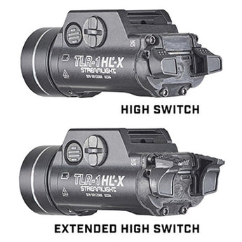 Streamlight 69501 TLR-1 HL-X USB - 1500 Lumens - Includes 2 x SL-B9 Battery Pack - Black