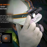 Fenix HM61R V2.0 Rechargeable LED Headlamp - Luminus SST70 - 1600 Lumens - Includes 1 x 18650