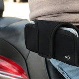 Nite Ize Fits All Cell Phone Holster - Fits iPhone 4/4S, 5/5S, 6/6S and Samsung Galaxy S5, S6/S6 Edge - Horizontal XL - Black (CCSFXL-01-R3)