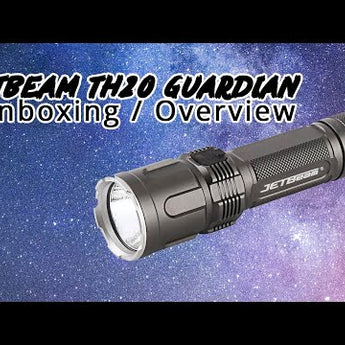Jetbeam TH20 Guardian USB-C Rechargeable LED Flashlight - CREE XHP70.2 - 3980 Lumens - Includes 1 x 21700