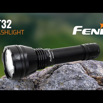 Fenix HT32 Outdoor Hunting LED Flashlight - 2500 Lumens - Luminous SFT70 - Includes 1 x USB-C Rechargeable 21700