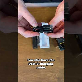 Nitecore EDC25 USB-C Rechargeable LED Flashlight - 3000 Lumens - 2 x NiteLab UHi 20 - Uses Built-in 1700mAh Li-ion Battery Pack