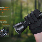 Fenix HT18R USB-C Rechargeable LED Hunting Flashlight - 2800 Lumens - Luminus SFT70 - Includes 1 x 21700