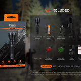 Fenix HT18R USB-C Rechargeable LED Hunting Flashlight - 2800 Lumens - Luminus SFT70 - Includes 1 x 21700