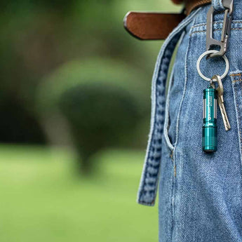 Olight I3E LED Keylight - 90 Lumens - Includes 1 x AAA - Multiple Color Options