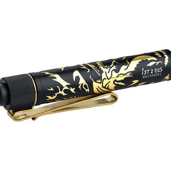 Olight I3T 2 EOS LED Flashlight - 200 Lumens - Includes 1 x AAA - Black, Dragon & Phoenix, Sweet Pink, or OD Green