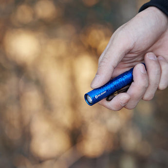 Olight I3T EOS Dual-Output Slim EDC Flashlight - Philips LUXEON TX CW LED - 180 Lumens - Includes 1 x AAA - Black and Additional Colors - Limited Edition Options Available