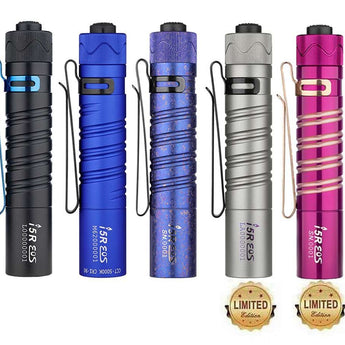 Olight I5R LED Flashlight - 350 Lumens - Includes 1 x USB-C Rechargeable 14500 - Black, Regal Blue, HCRI Blue, Neon Green, or Limited Edition Colors