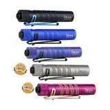 Olight I5R LED Flashlight - 350 Lumens - Includes 1 x USB-C Rechargeable 14500 - Black, Regal Blue, HCRI Blue, Neon Green, or Limited Edition Colors