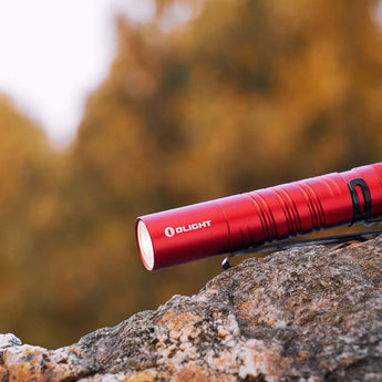 Olight I5R LED Flashlight - 350 Lumens - Includes 1 x USB-C Rechargeable 14500 - Black, Regal Blue, HCRI Blue, Neon Green, or Limited Edition Colors